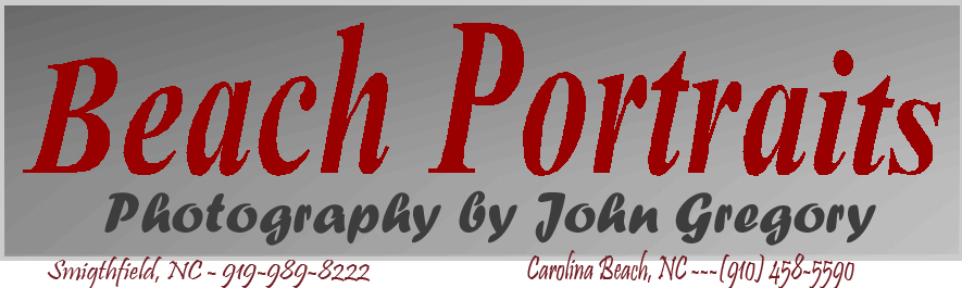 Beach Portraits Photography Logo-John G.